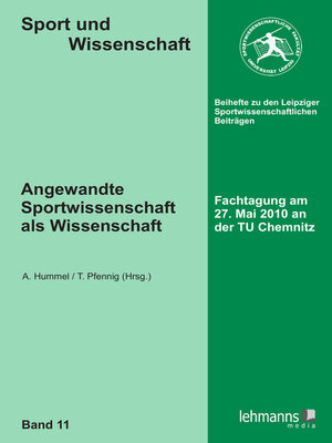 cover image of Angewandte Sportwissenschaft als Wissenschaft